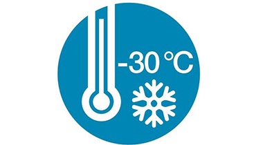 Icono de temperaturas de congelación