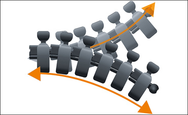 Cadena portacables OCR para oficinas