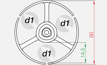 Cadena portacables OCR para oficinas