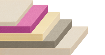 Placas deslizantes de material en plancha