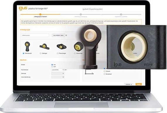 Calculador de vida útil para cojinetes articulados igubal®