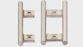 Raíles de acero inoxidable drylin W