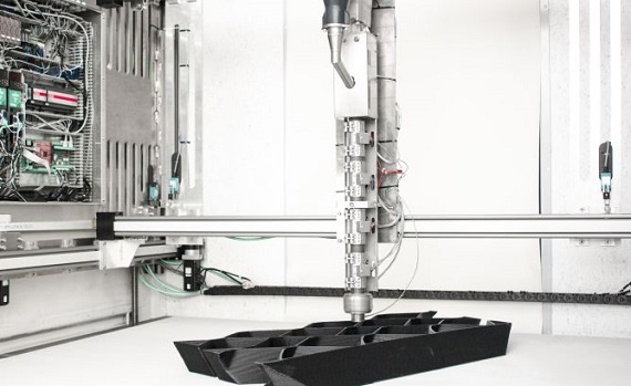 Pórticos lineales en una impresora 3D XXL