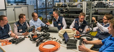 Personal de la fábrica de igus