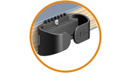 Cadena portacables para oficinas OCO.20