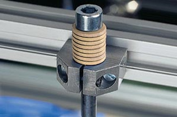 Resortes de disco Polysorb en un ensayo de fatiga