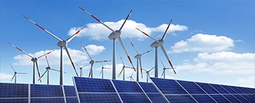 Energías renovables solar y eólica