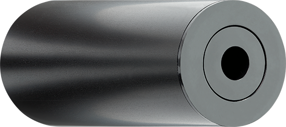 Rodillo de guiado de aluminio anodizado negro xiros®