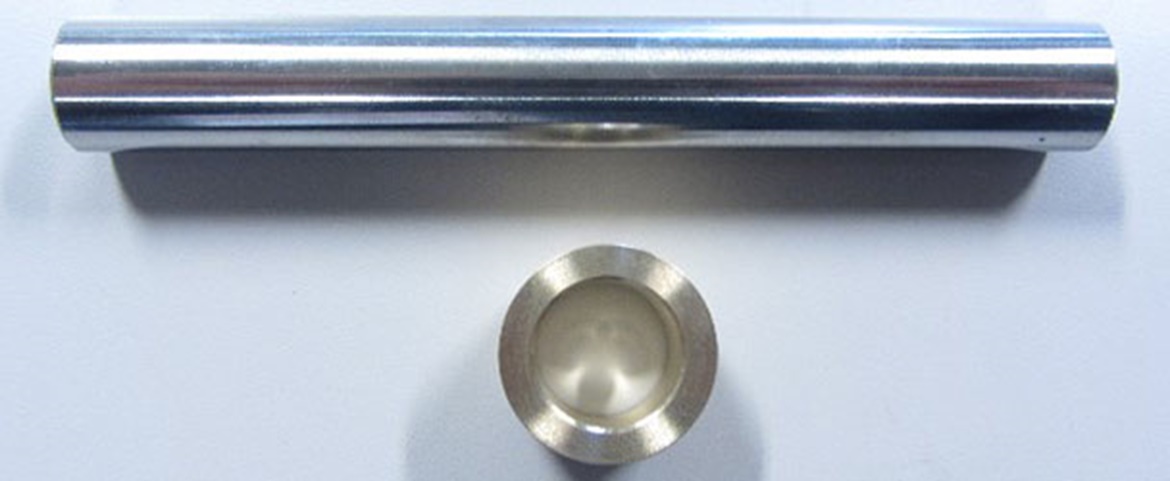 Cojinetes de latón y eje del cliente