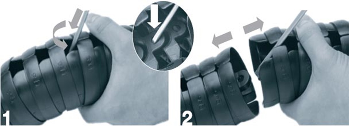 Instrucciones de montaje triflex® R - TRE